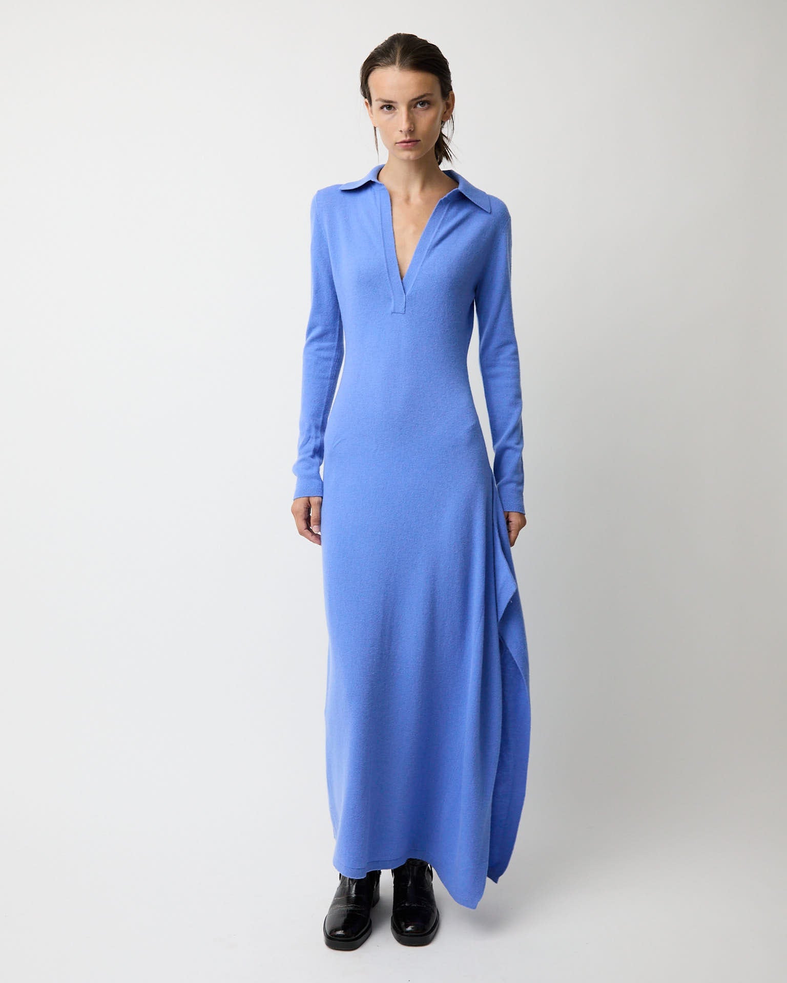 The Minerva cashmere wool blend dress – Aknvas