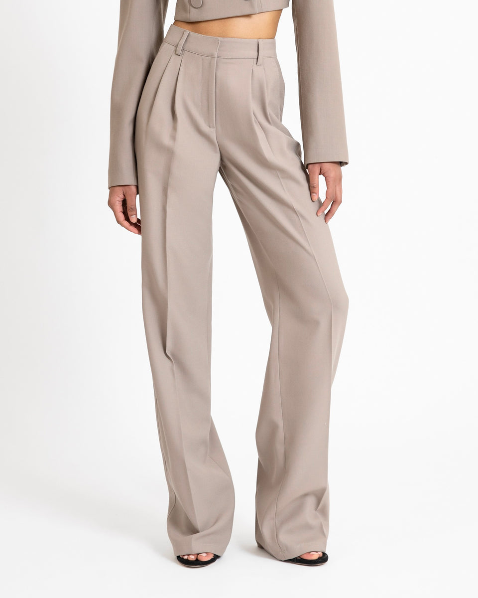 O'CONNOR WIDE-LEG TAILORED PANTS - FINAL SALE – Aknvas