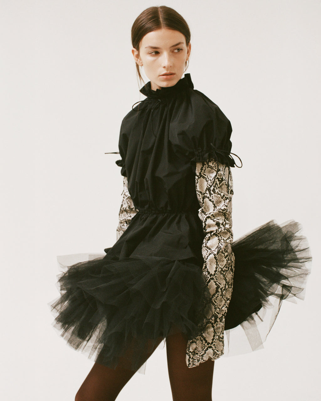 The Rosalina blouse in tech taffeta