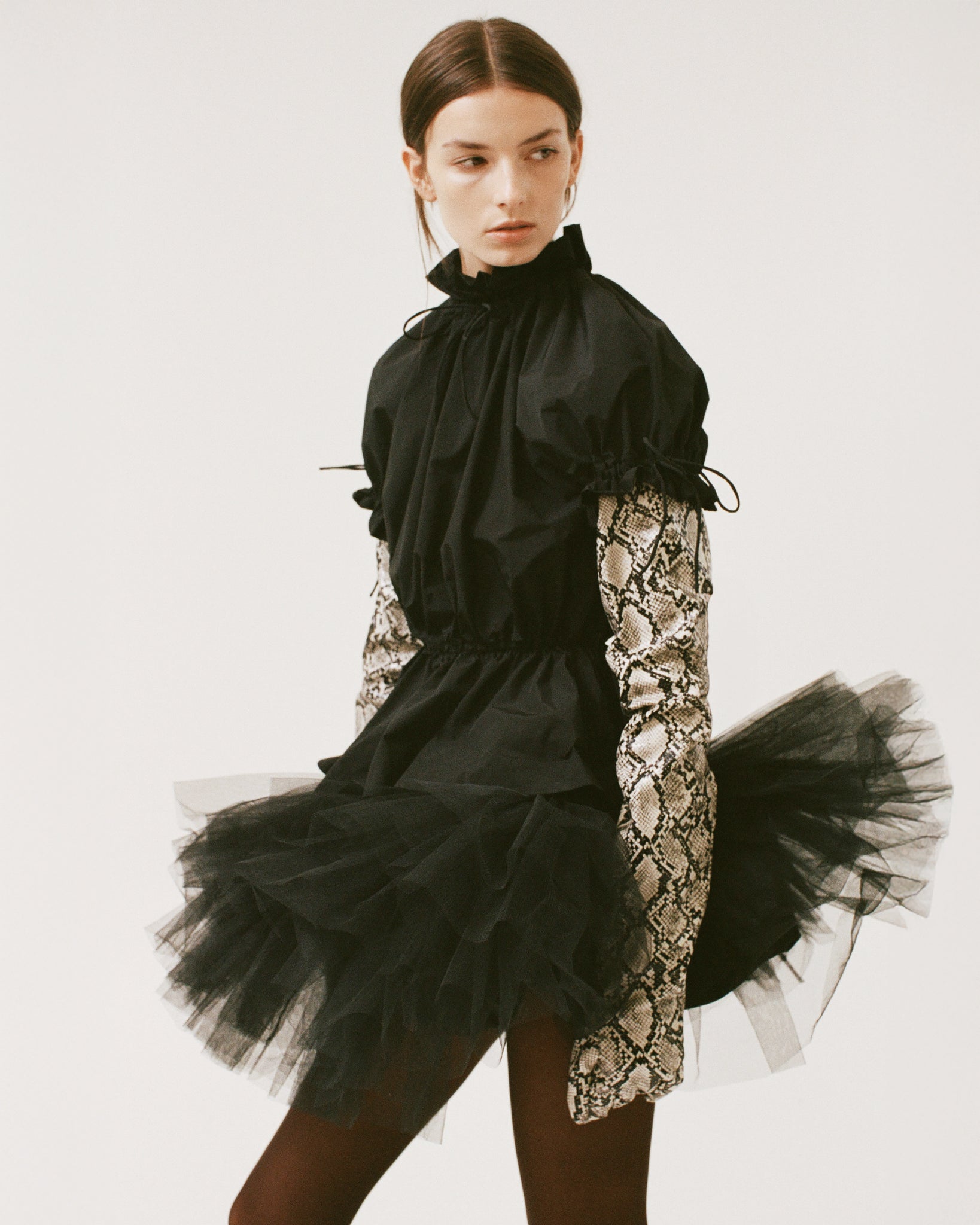 The Rosalina blouse in tech taffeta