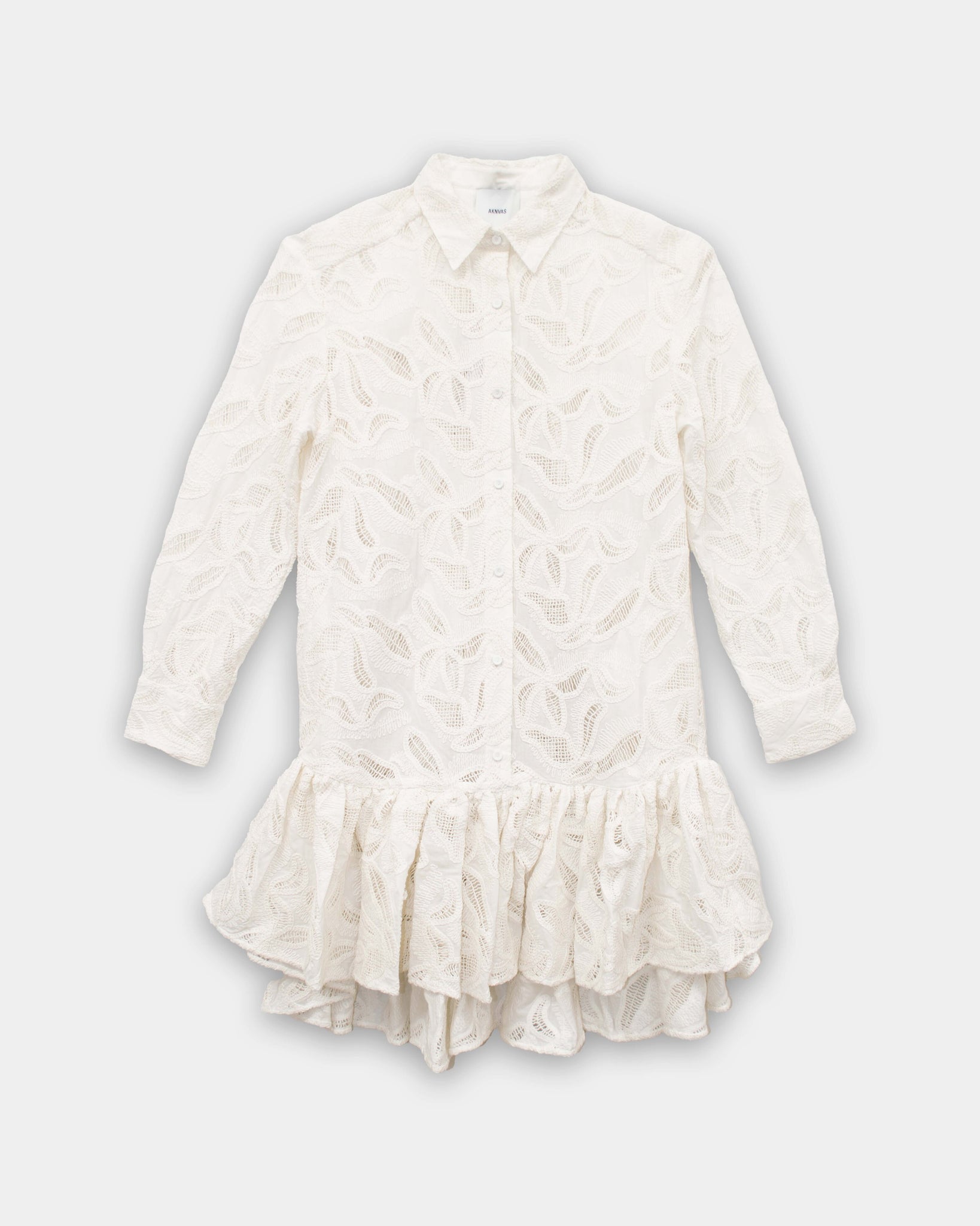 Estelle Shirt Dress - White
