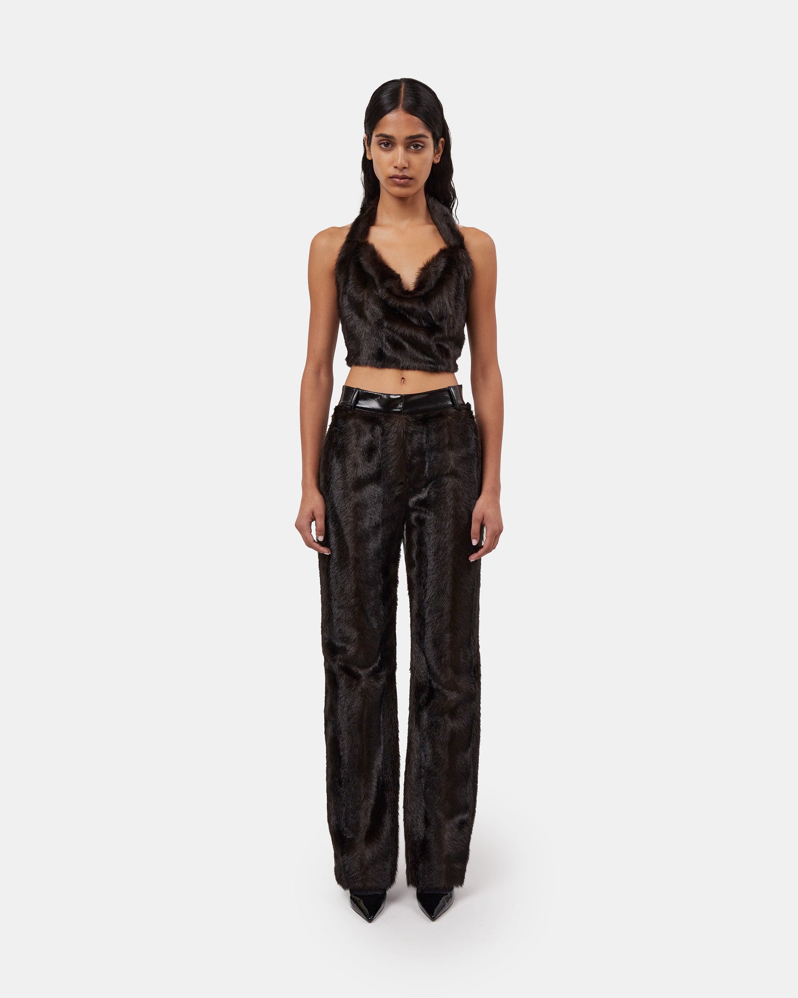 BARBERINI FAUX FUR PANTS