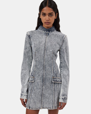 DENIM TONI DRESS