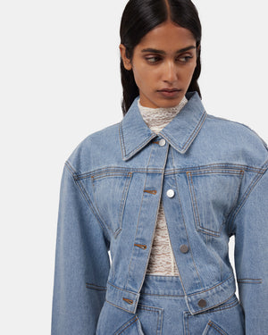 Cropped Mercer Jean Jacket