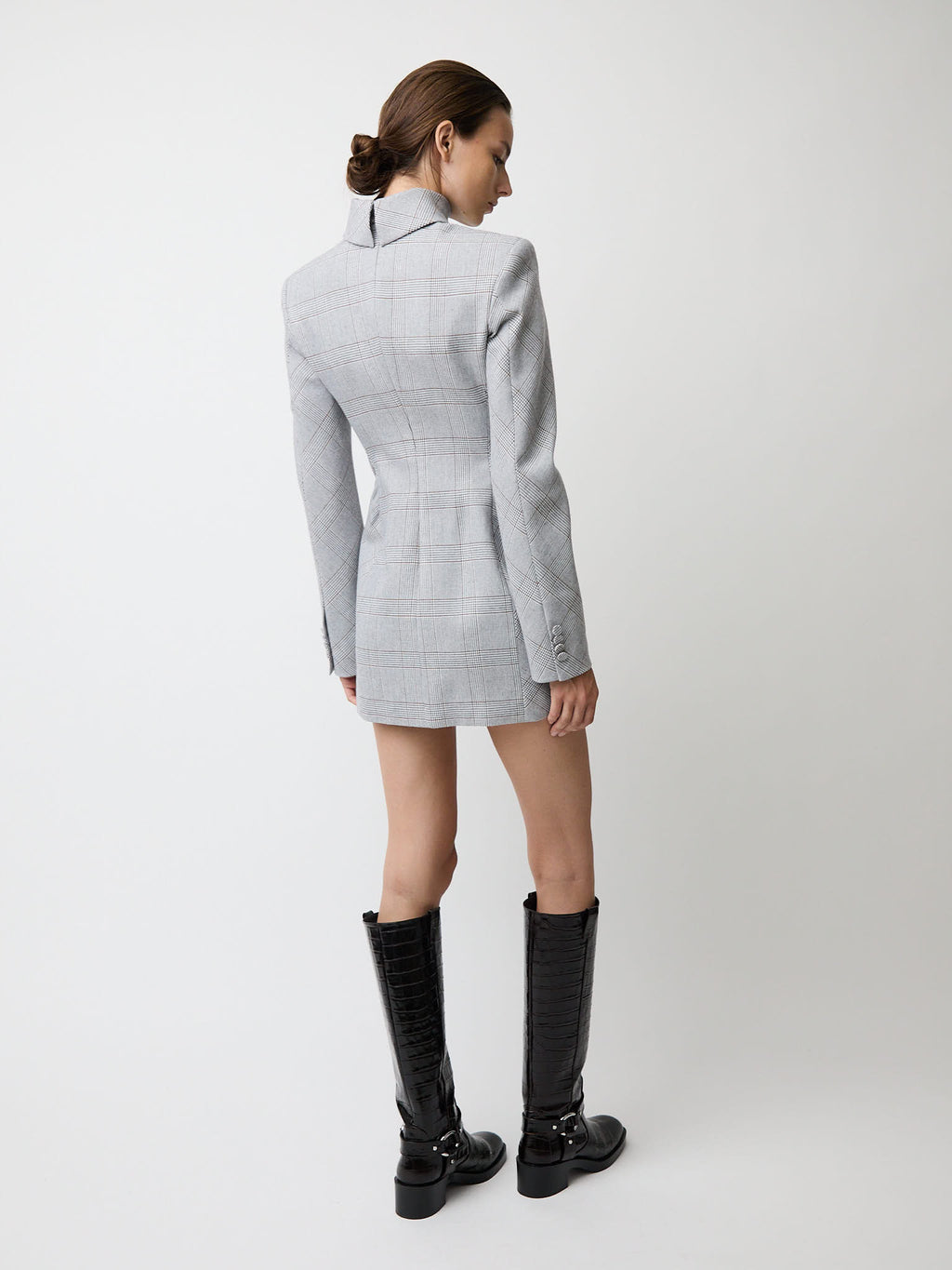 The Toni dress in plaid