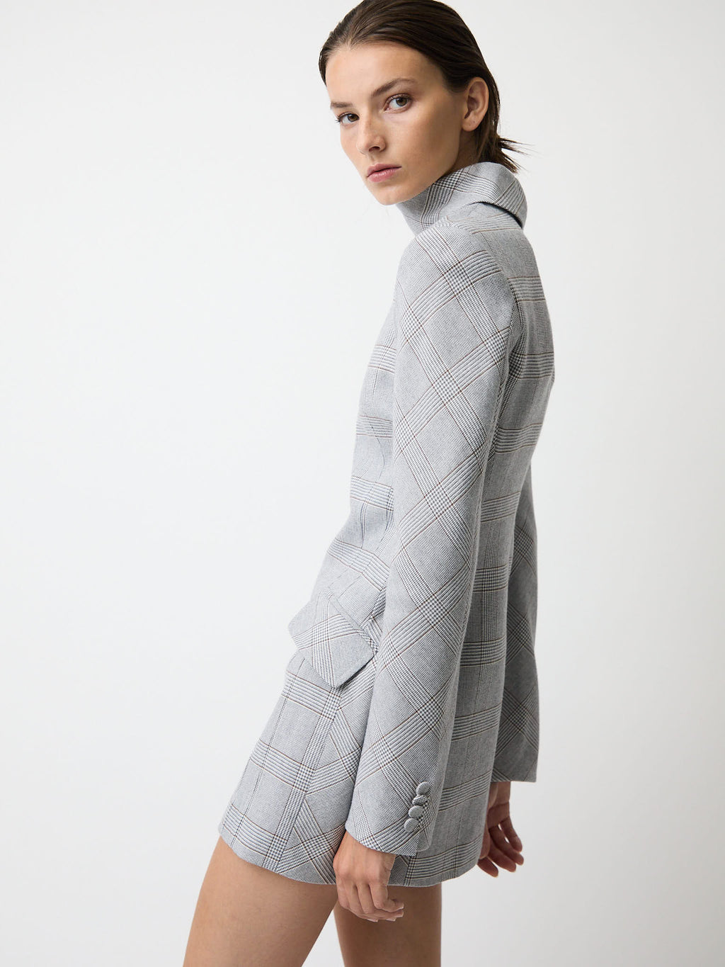 The Toni dress in plaid