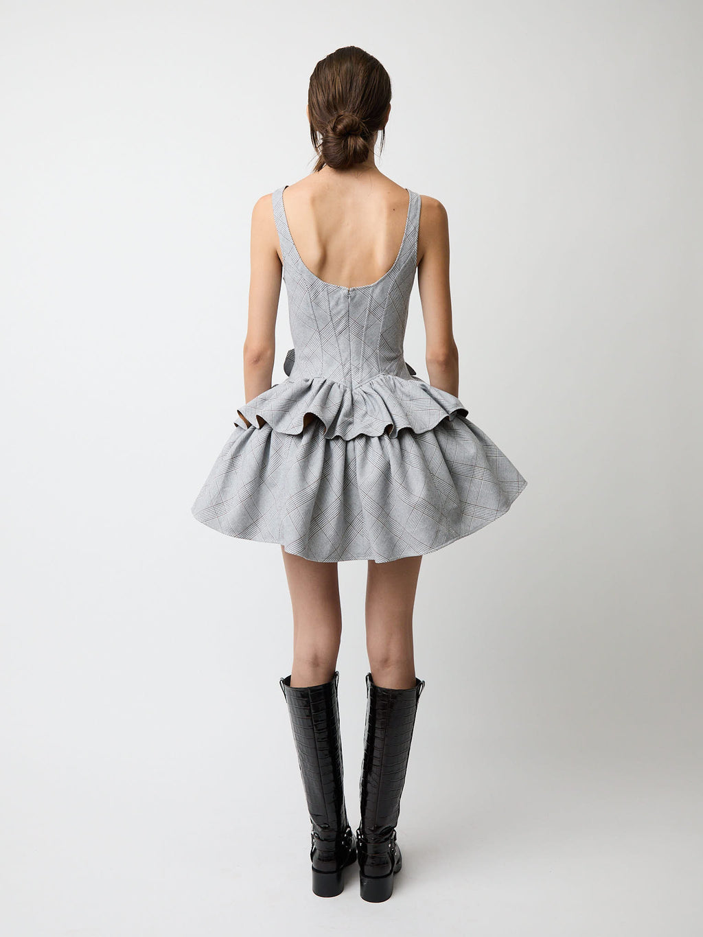 The Devyn plaid dress