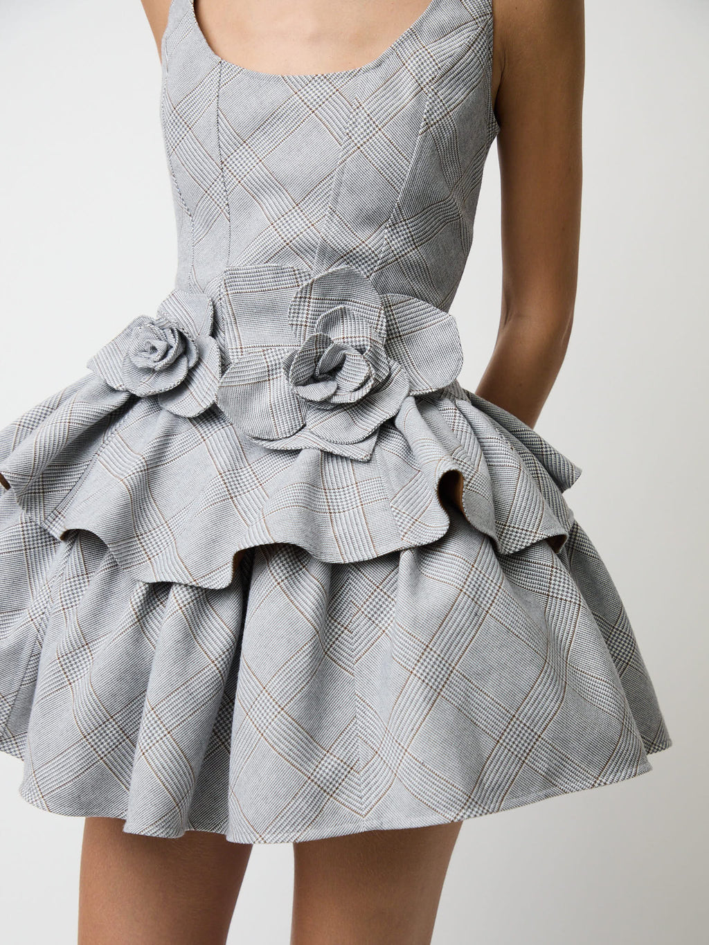 The Devyn plaid dress