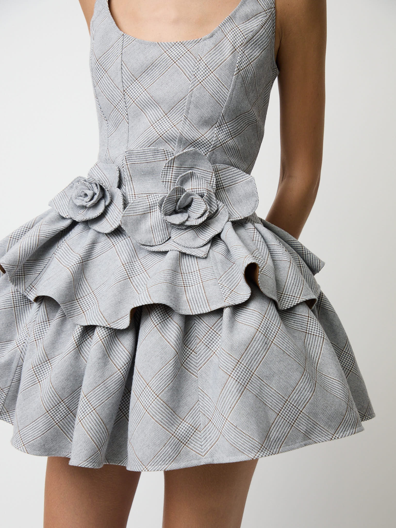 The Devyn plaid dress