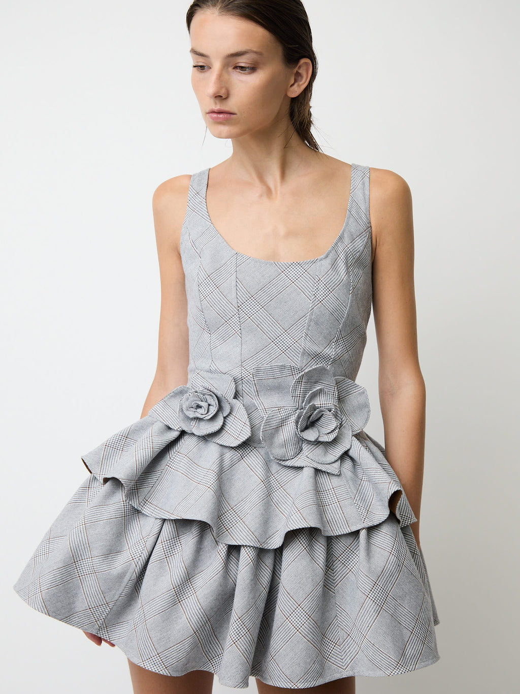 The Devyn plaid dress