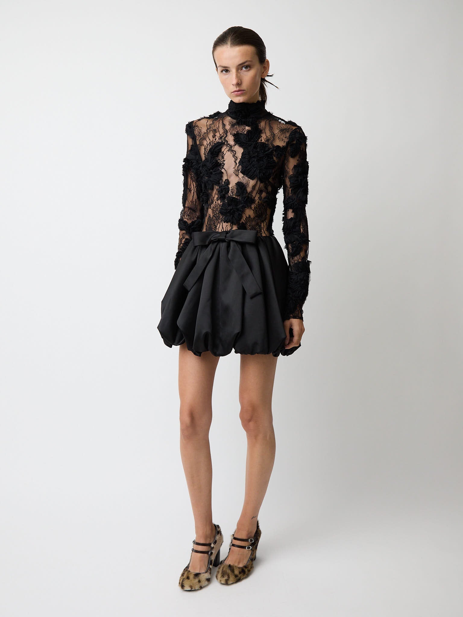 The Jette cocktail dress in black