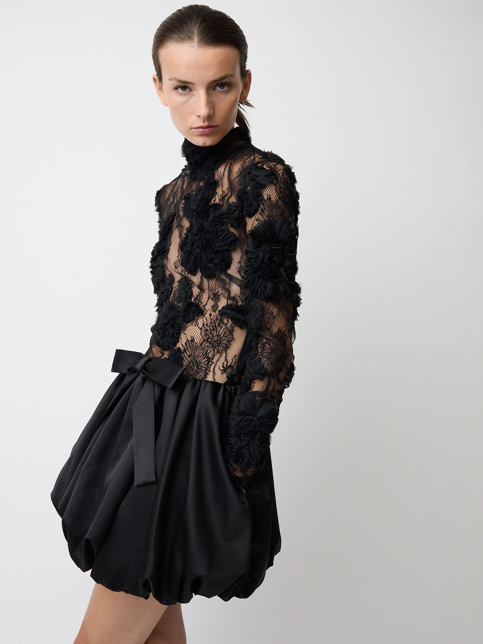 The Jette cocktail dress in black
