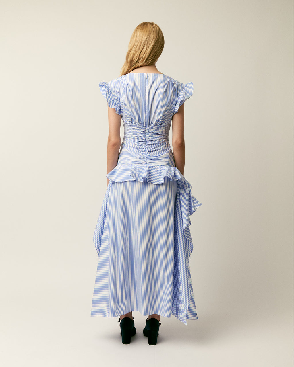 The Dani dress in cotton poplin