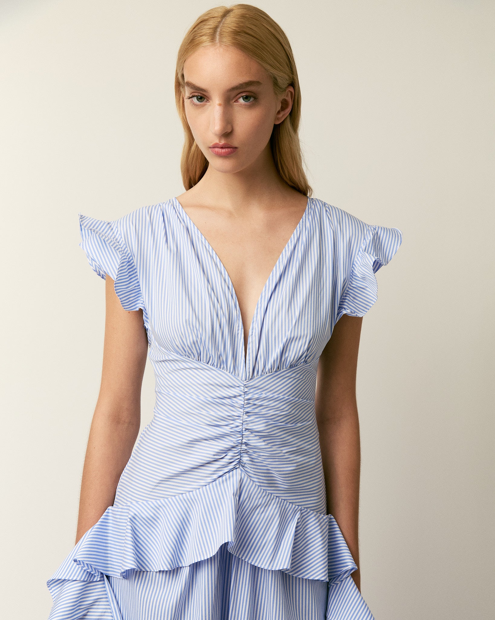 The Dani dress in cotton poplin