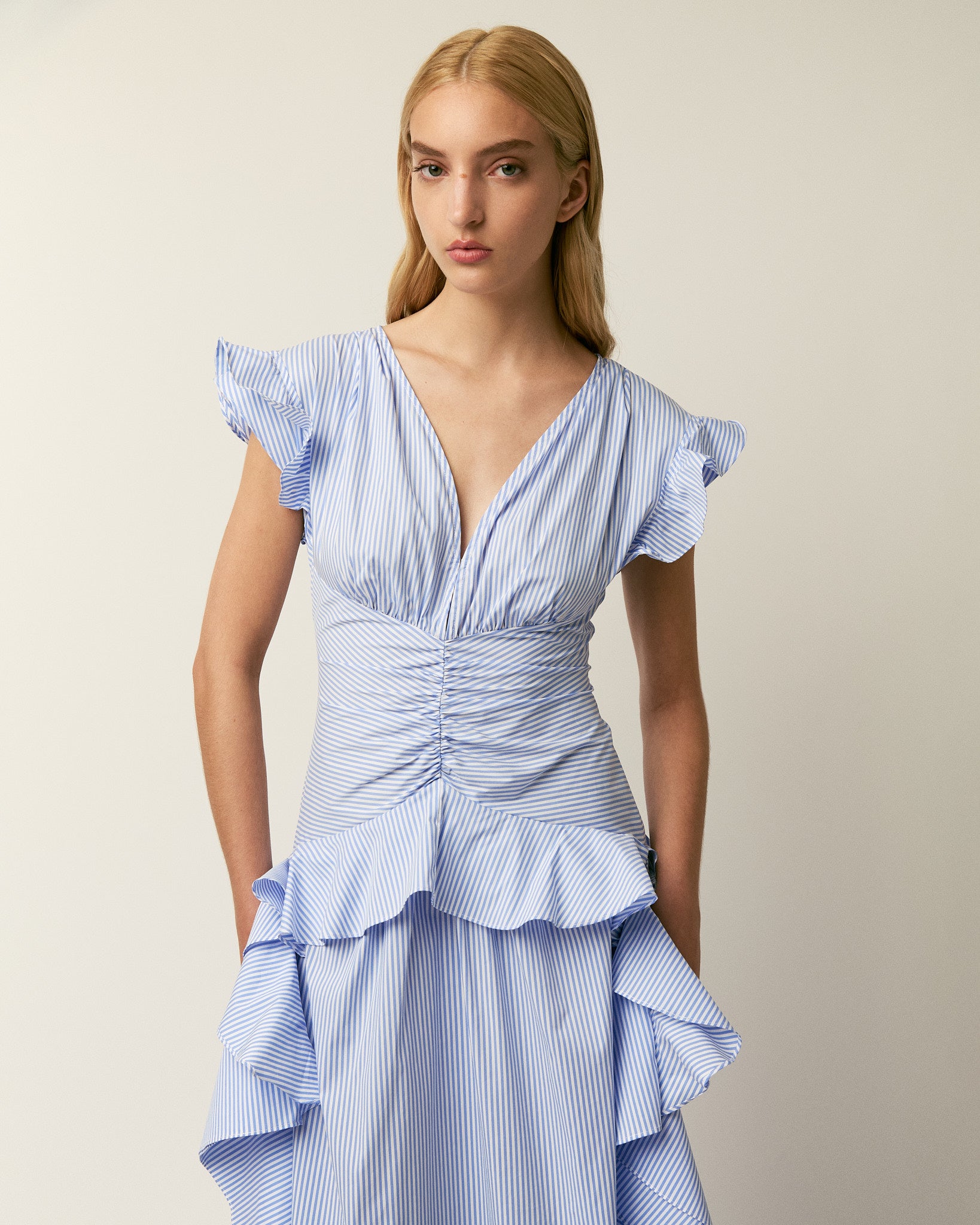 The Dani dress in cotton poplin