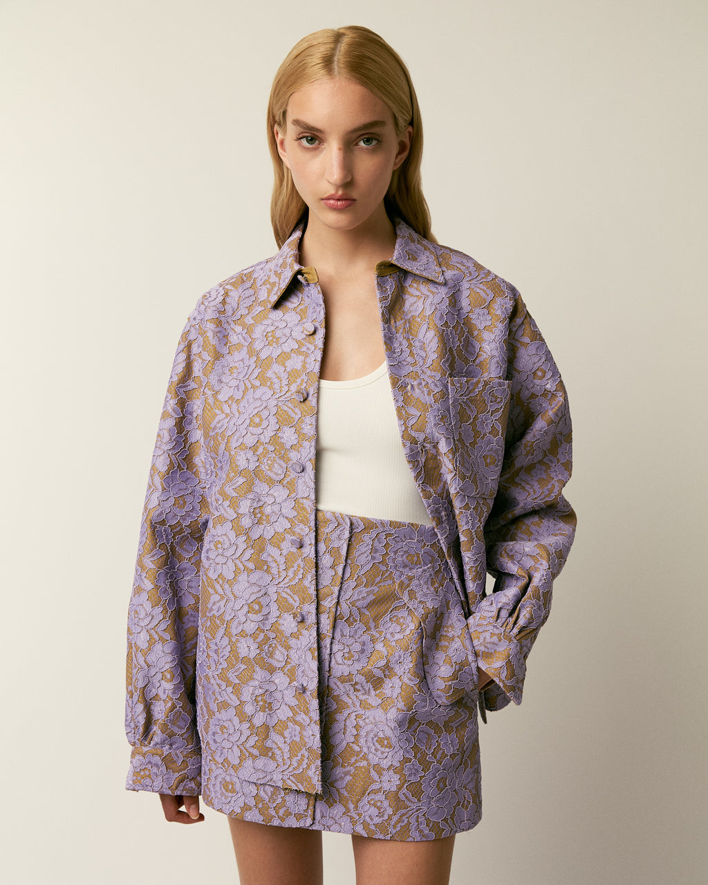 The Anders lace shirt