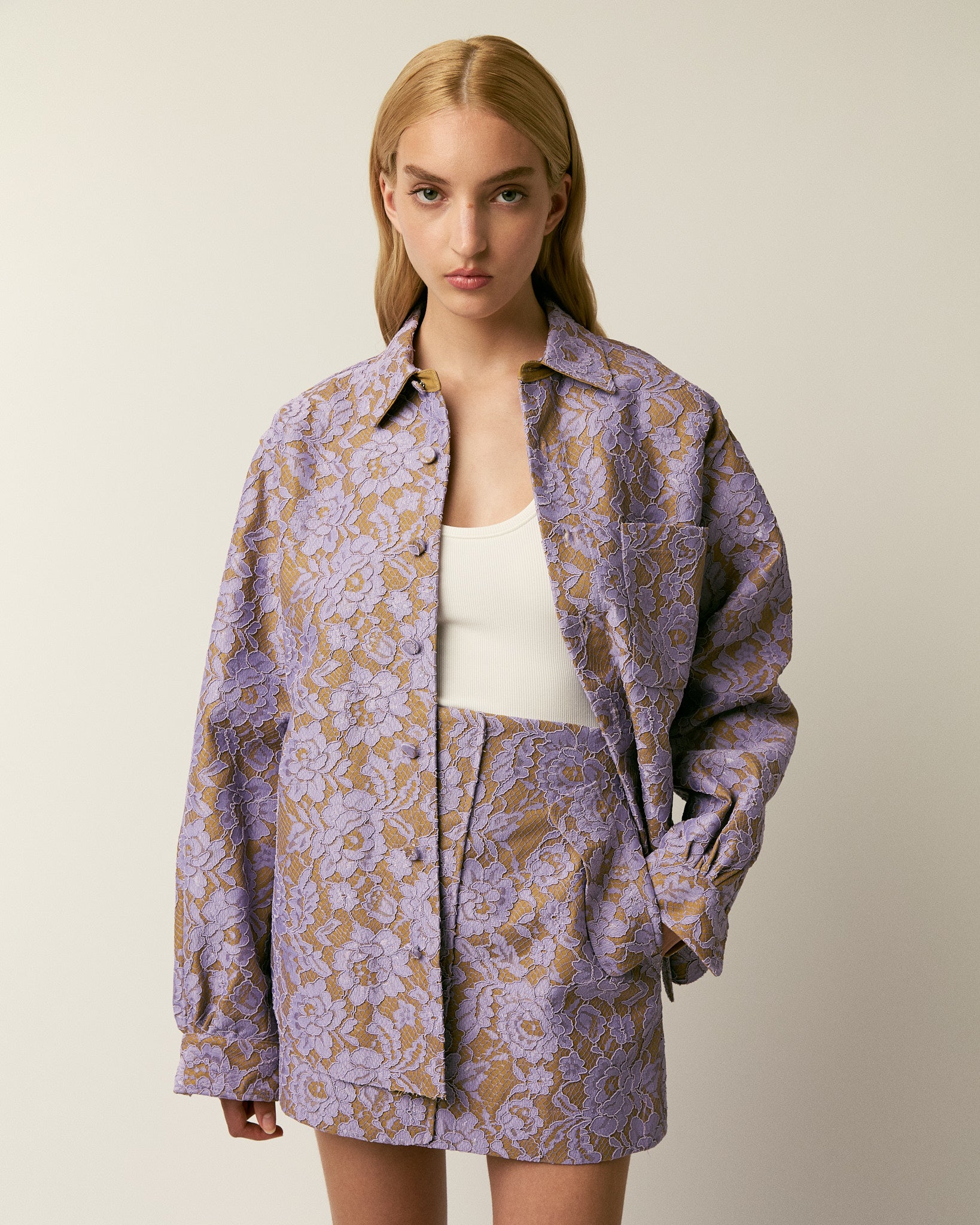 The Anders lace shirt