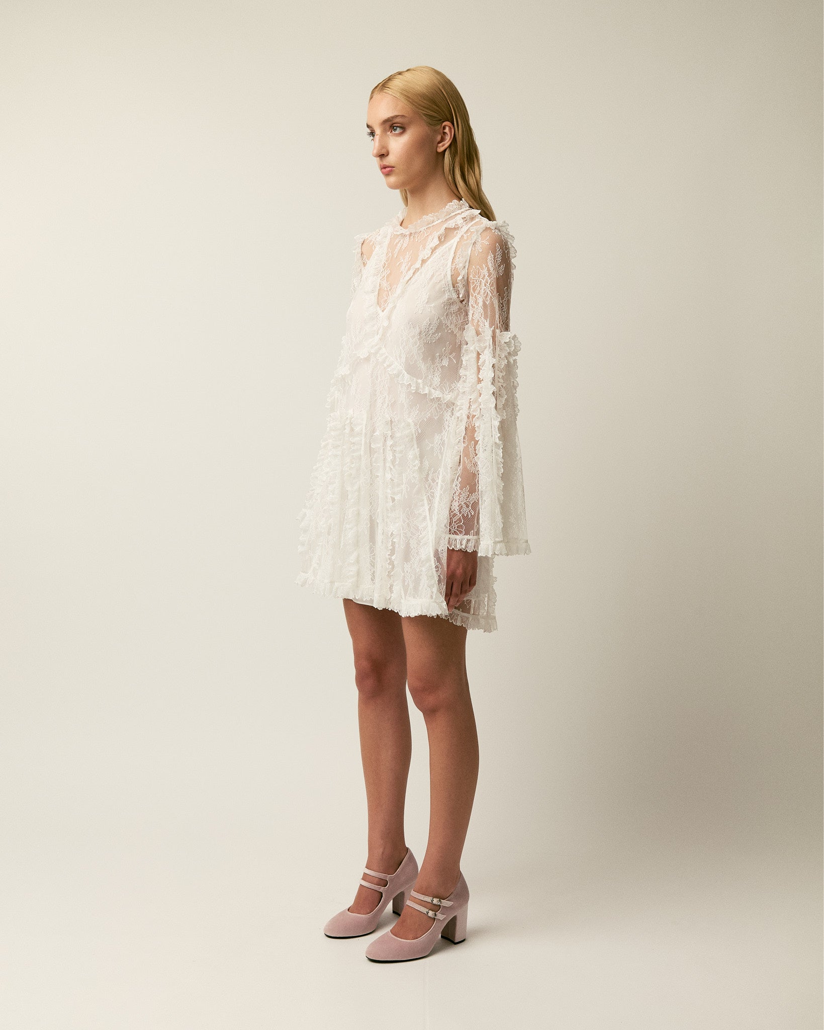 The Dorian dress in white