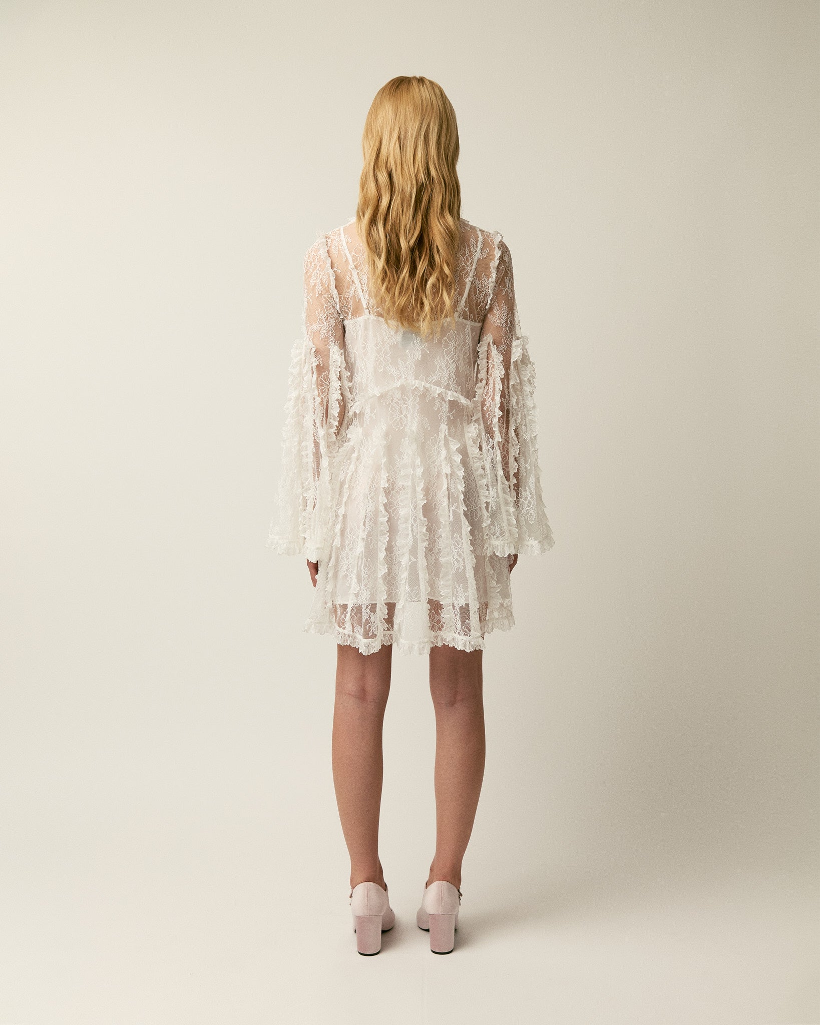 The Dorian dress in white