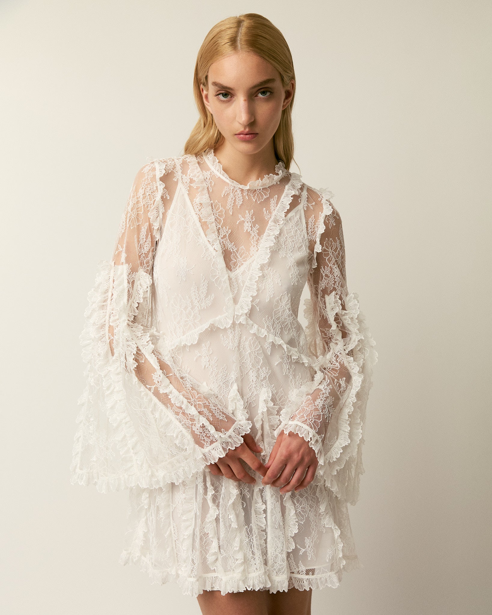 The Dorian dress in white