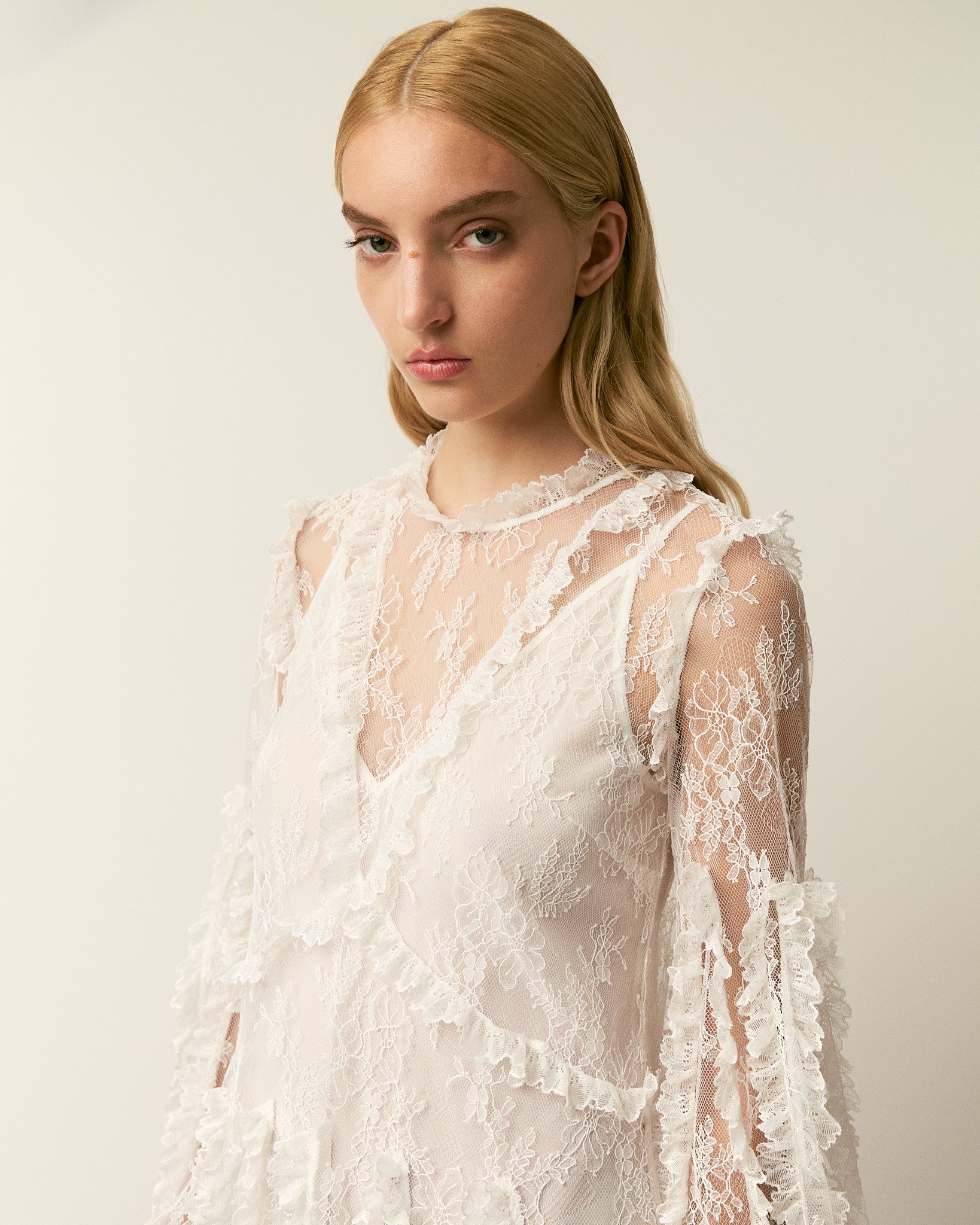 The Dorian dress in white