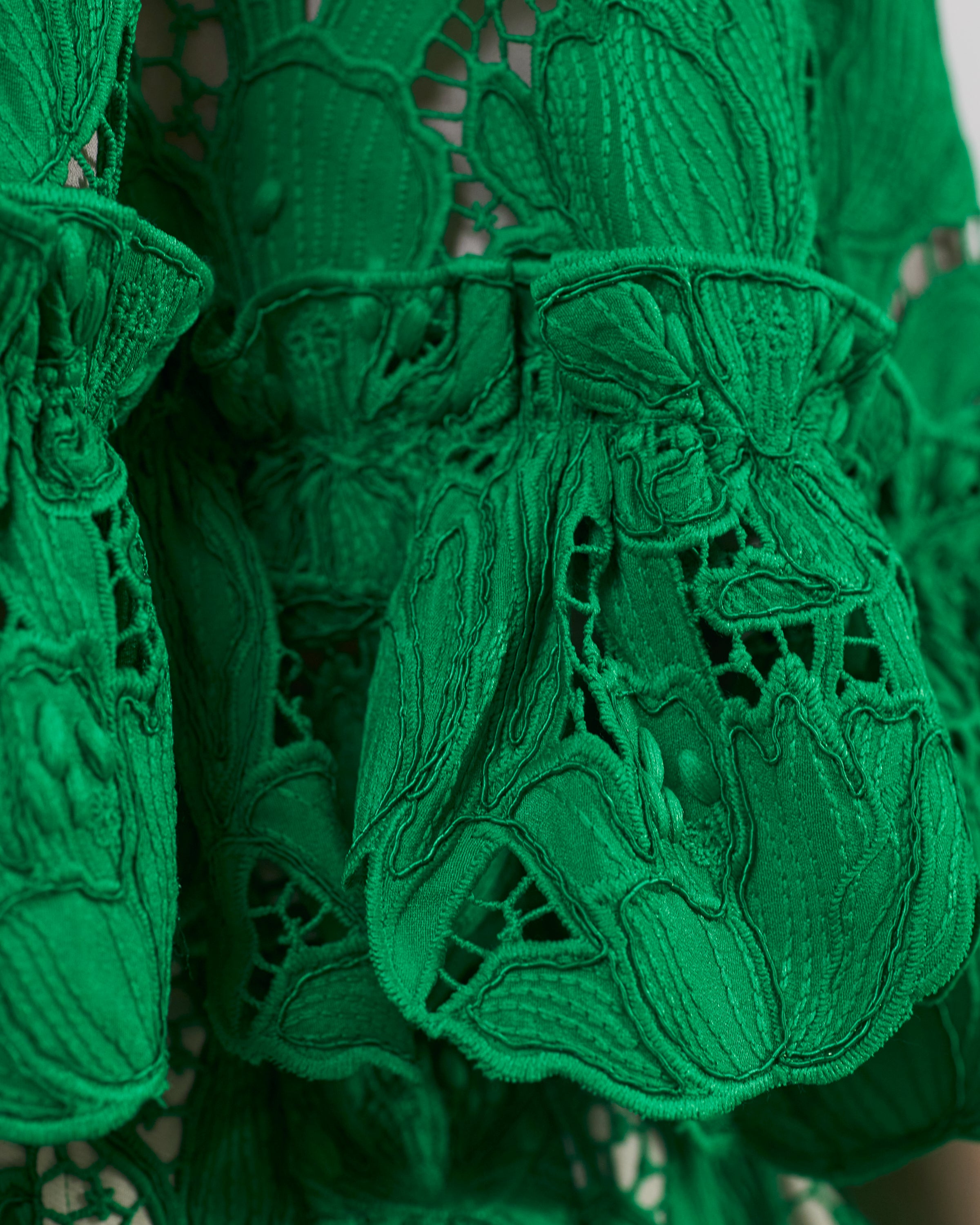 The Mika halter top in guipure lace