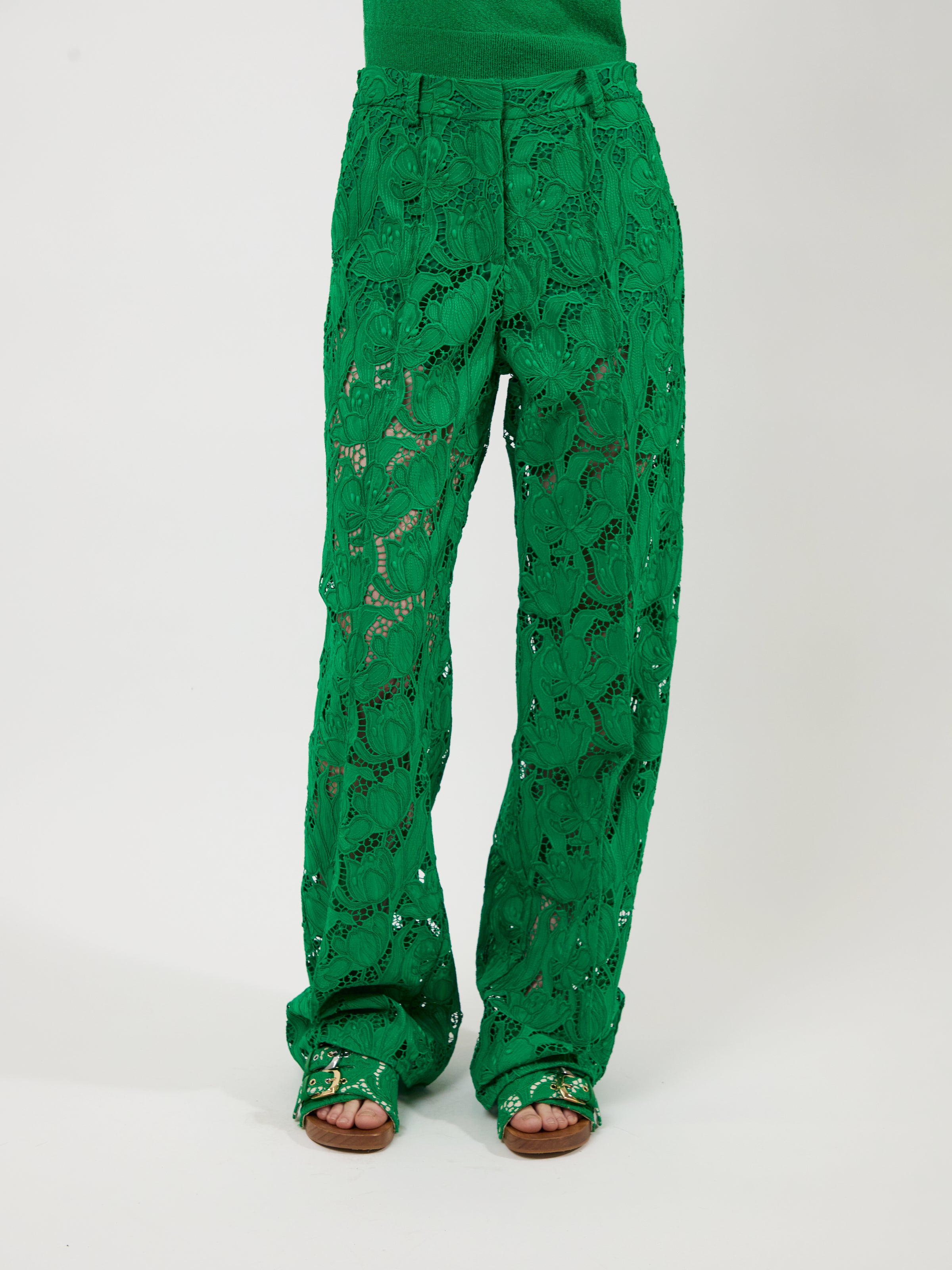 The Elin pants in guipure lace – Aknvas