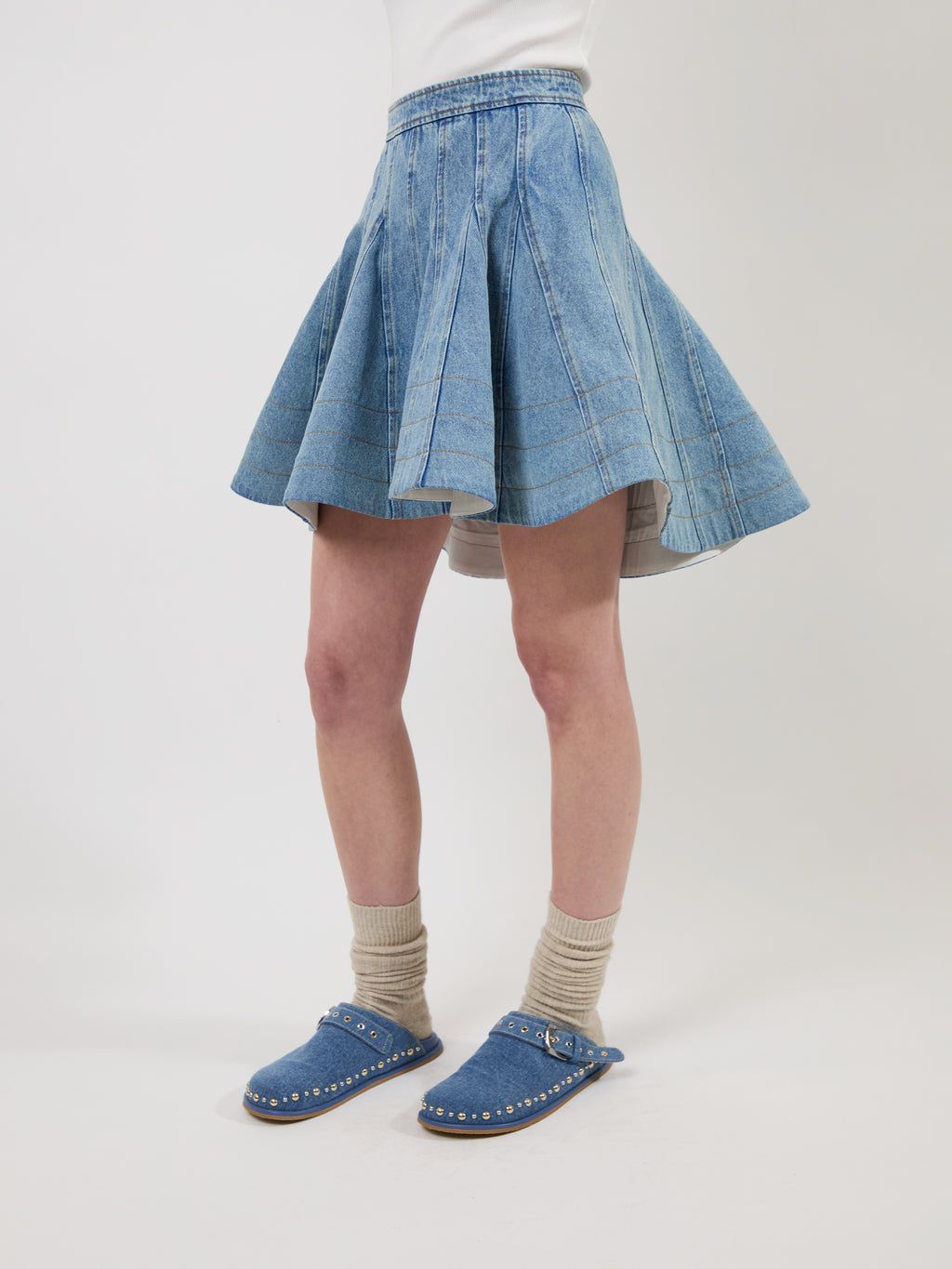 The Kalle skirt in light blue