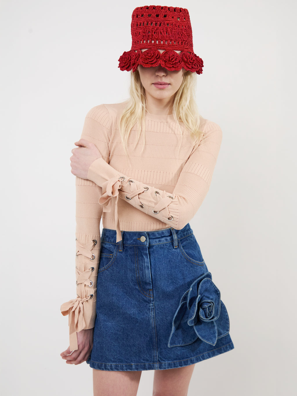 The Jean knit top