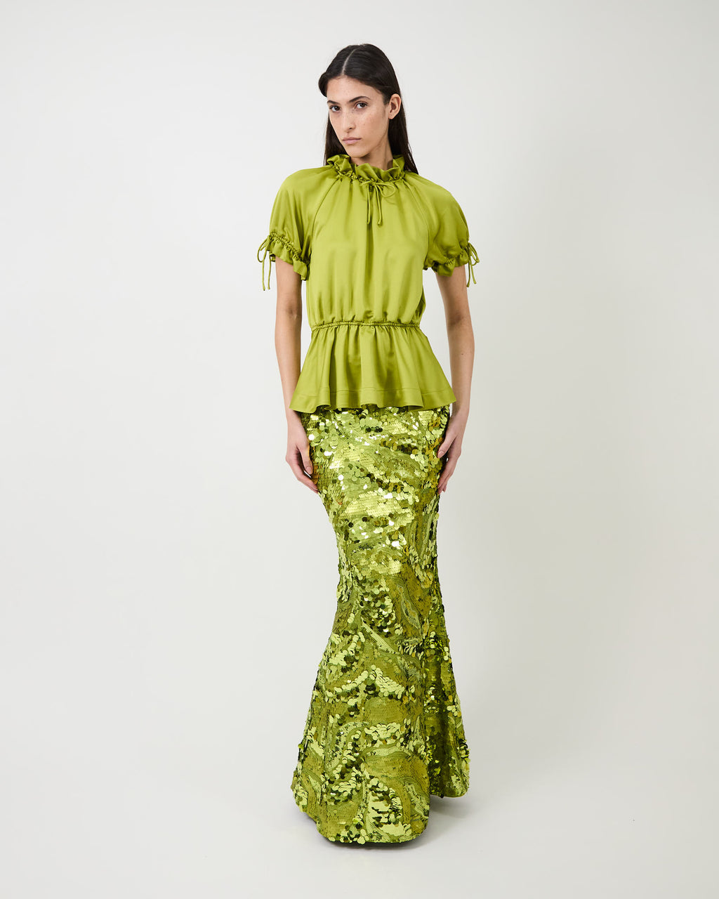 The Johanne skirt in citronnelle
