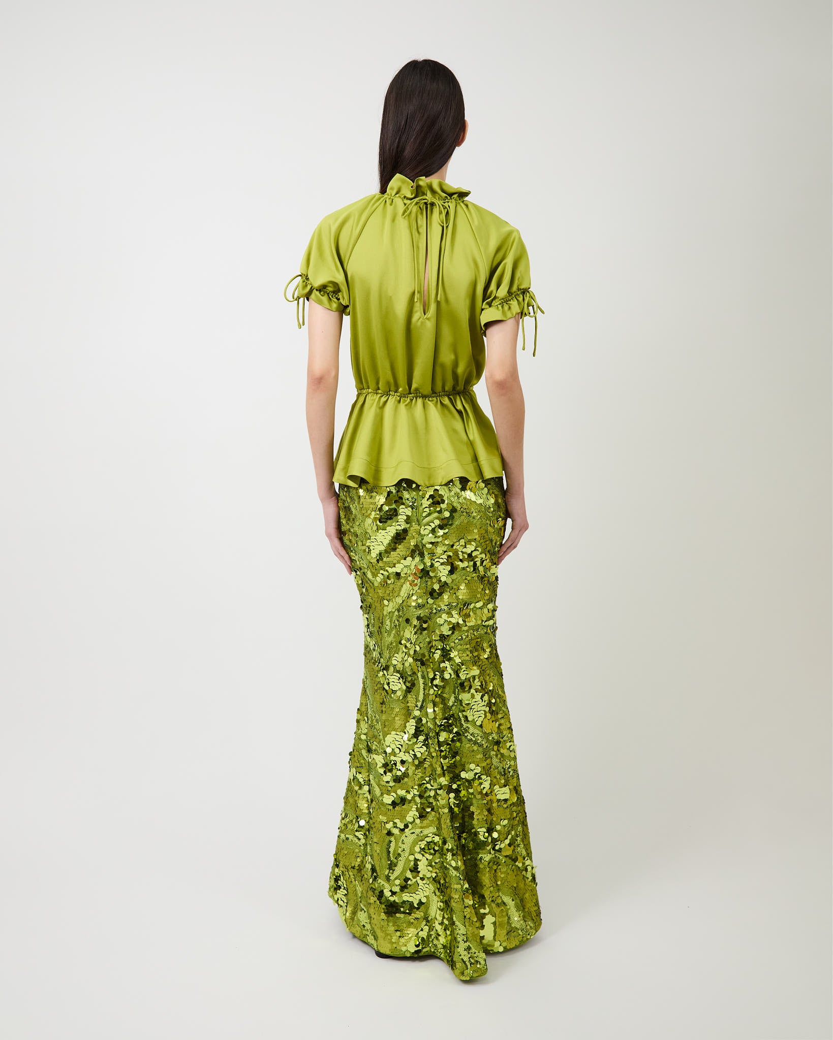 The Johanne skirt in citronnelle