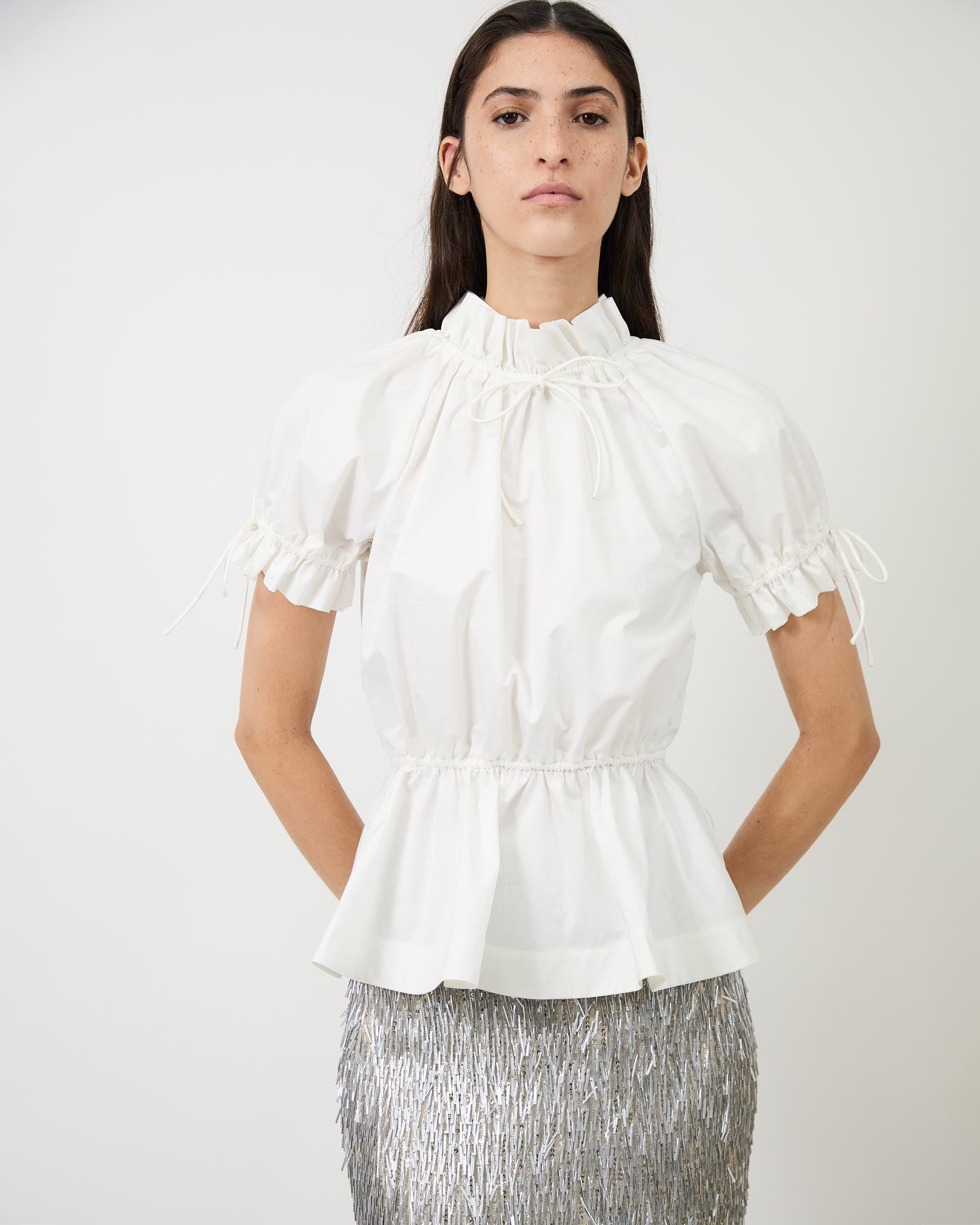 The Rosalina blouse in poplin – Aknvas