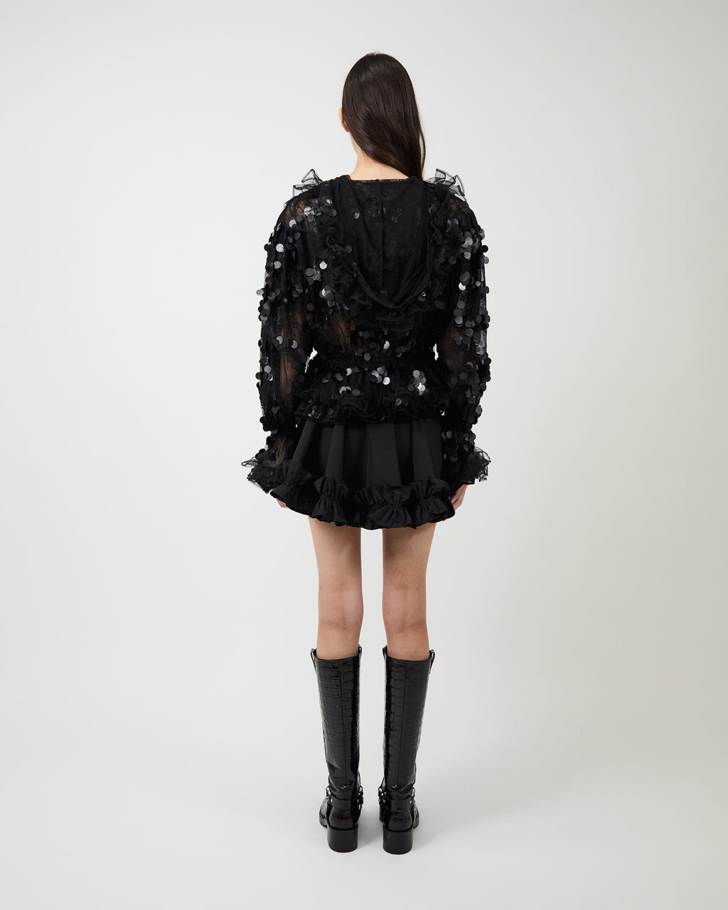 The Sofie jacket in sequin lace