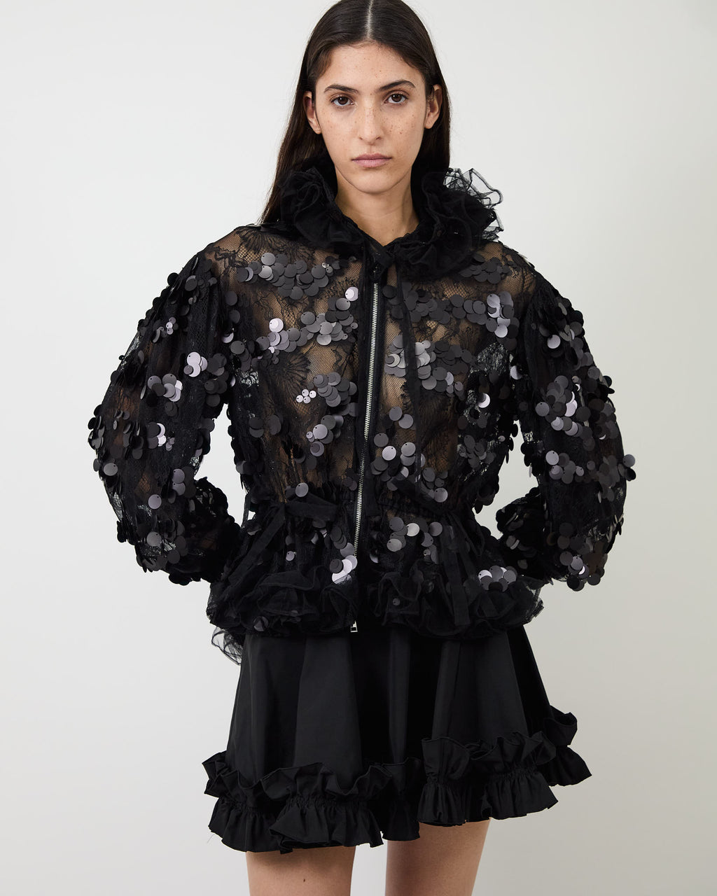 The Sofie jacket in sequin lace