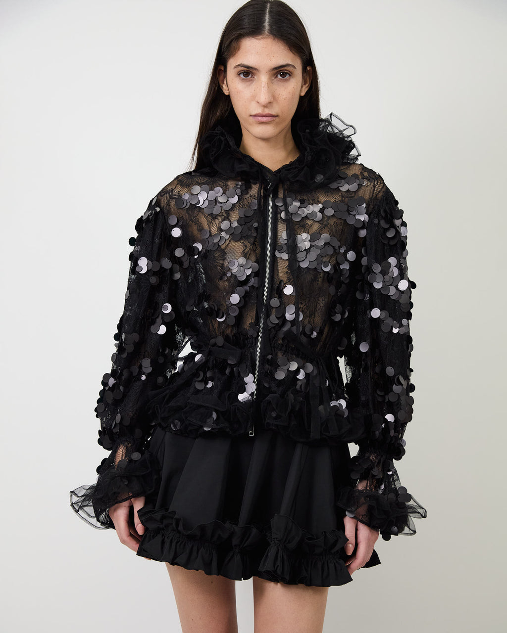 The Sofie jacket in sequin lace