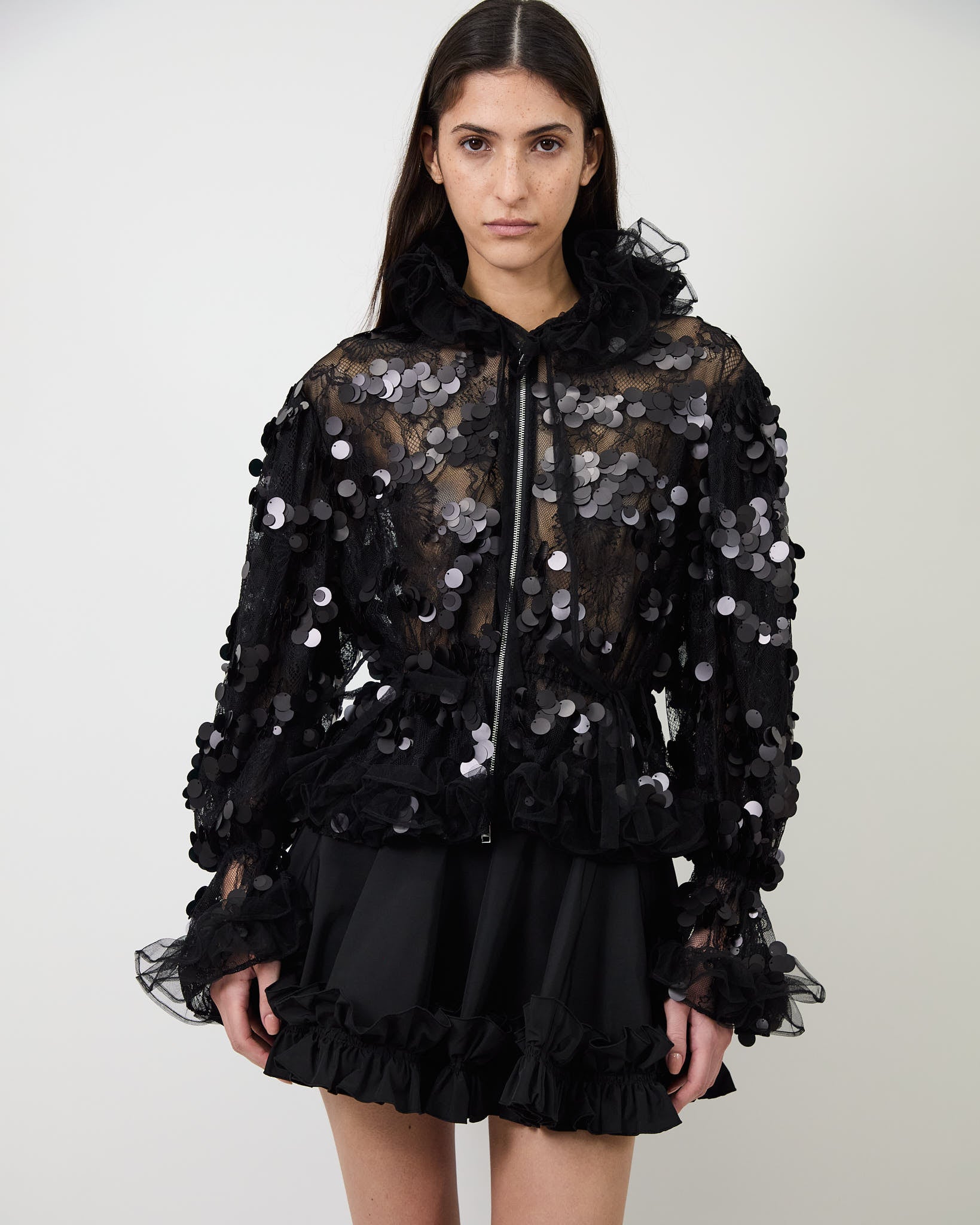 The Sofie jacket in sequin lace