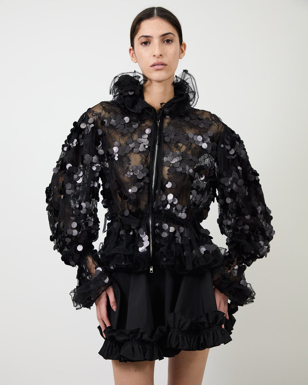 The Sofie jacket in sequin lace