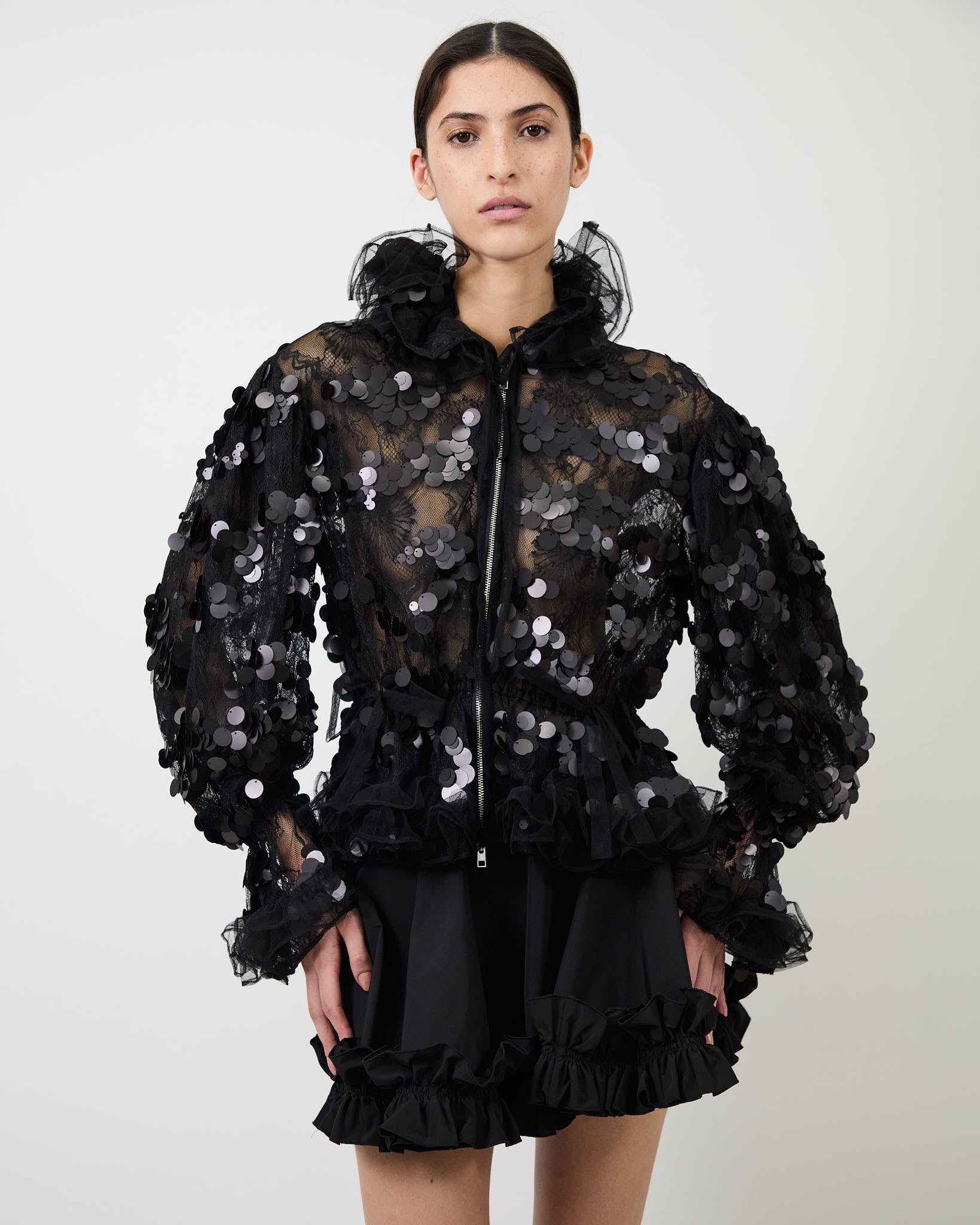 The Sofie jacket in sequin lace