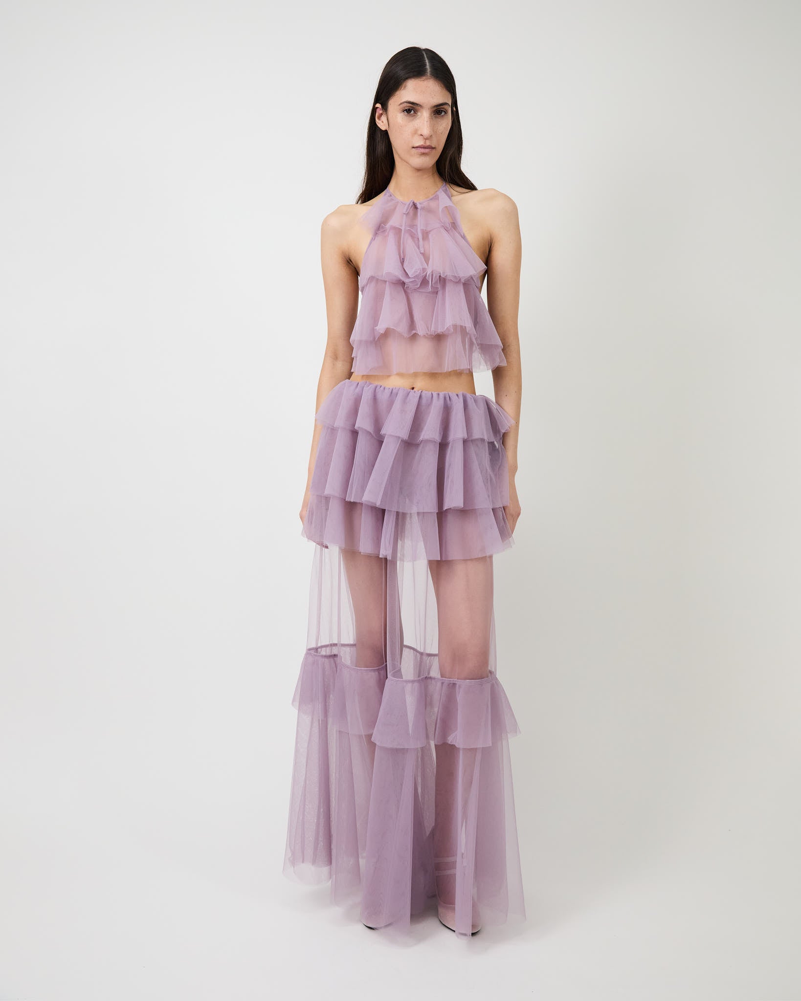 The Vilhelmine skirt in tiered tulle