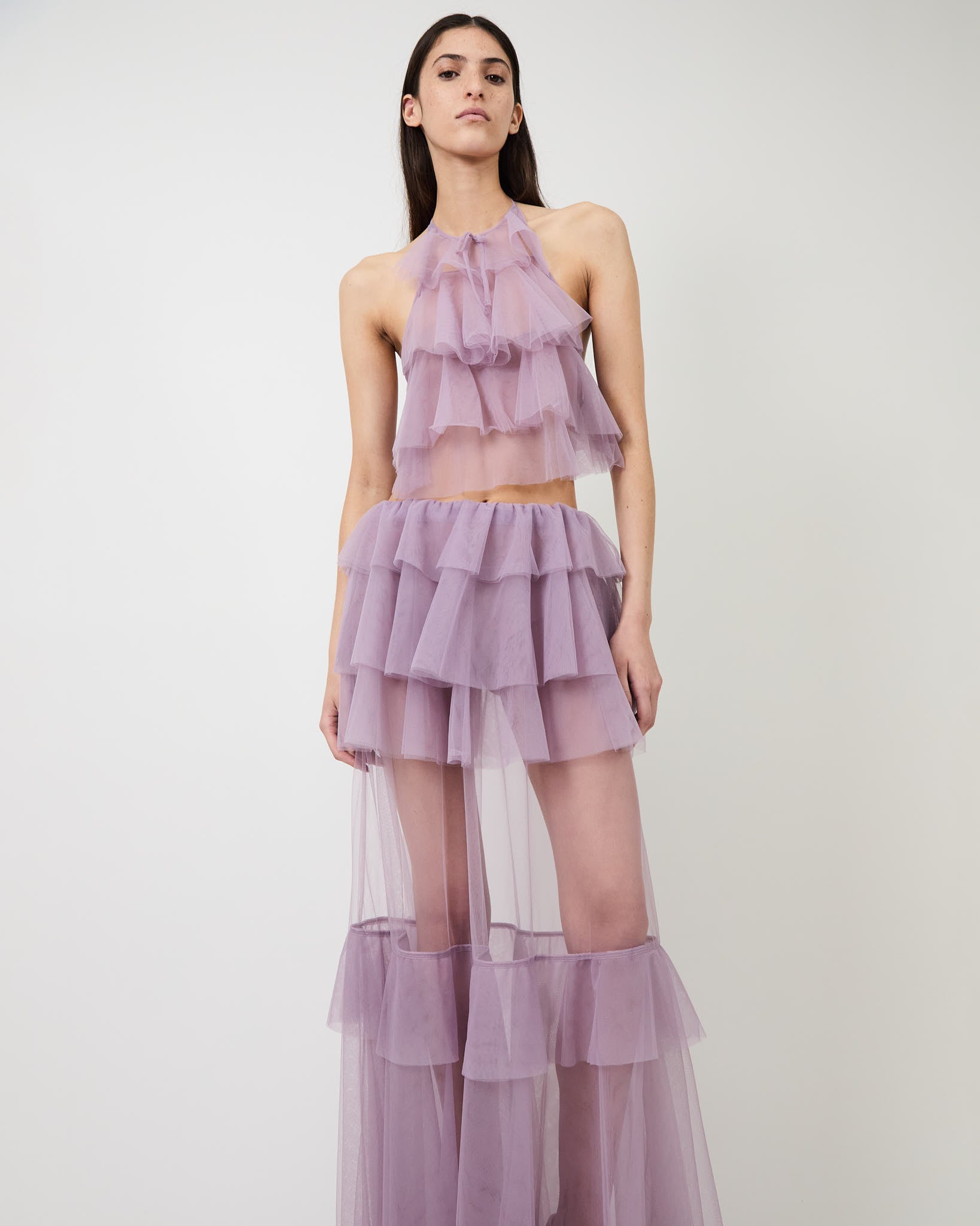 The Vilhelmine skirt in tiered tulle