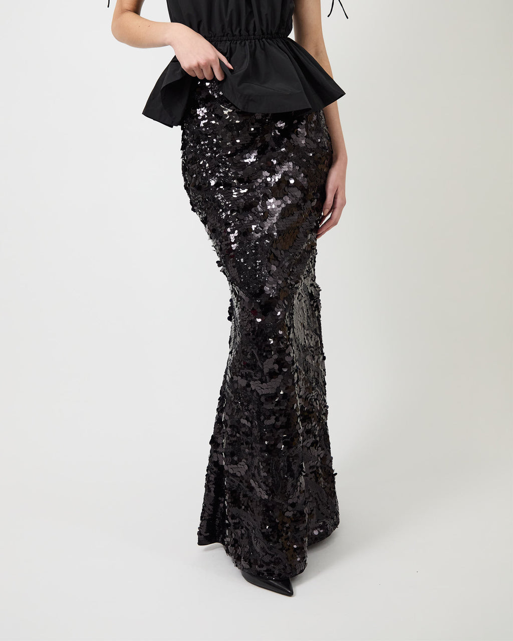 The Johanne skirt in black