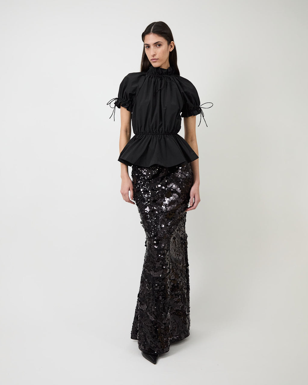 The Rosalina blouse in tech taffeta