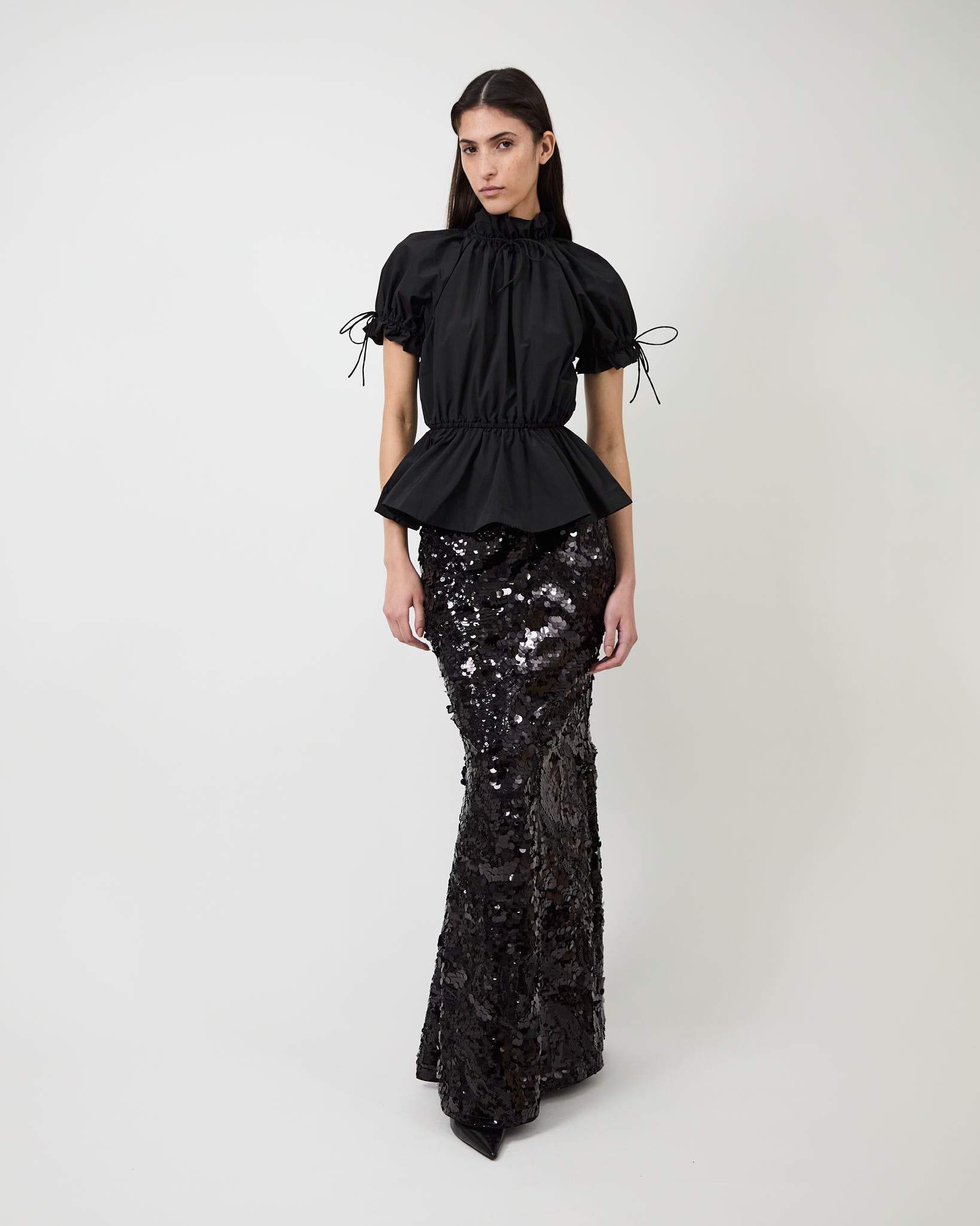 The Rosalina blouse in tech taffeta