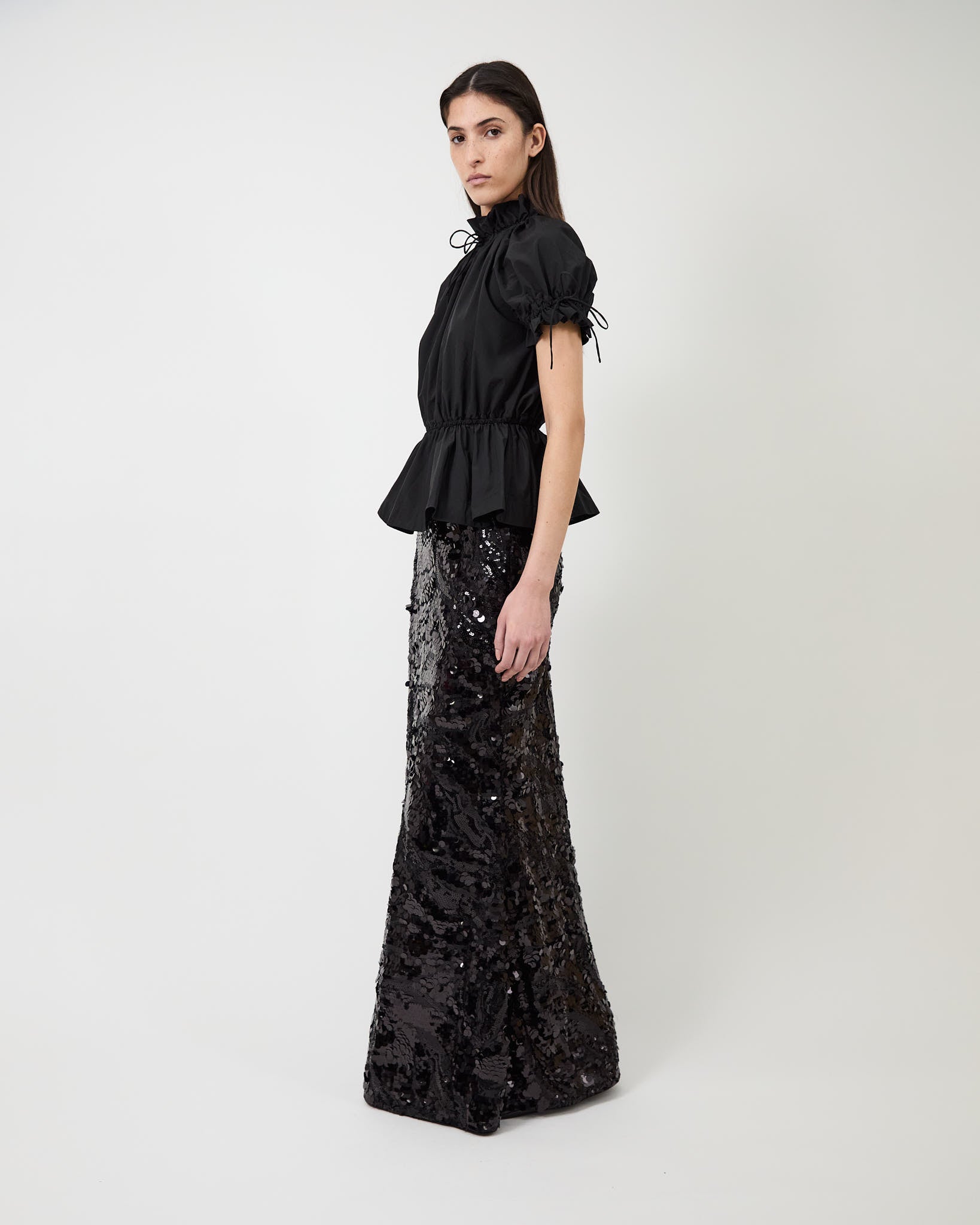 The Johanne skirt in black