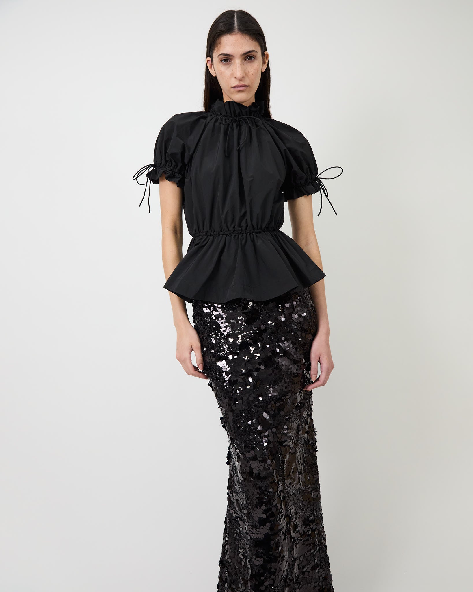 The Rosalina blouse in tech taffeta