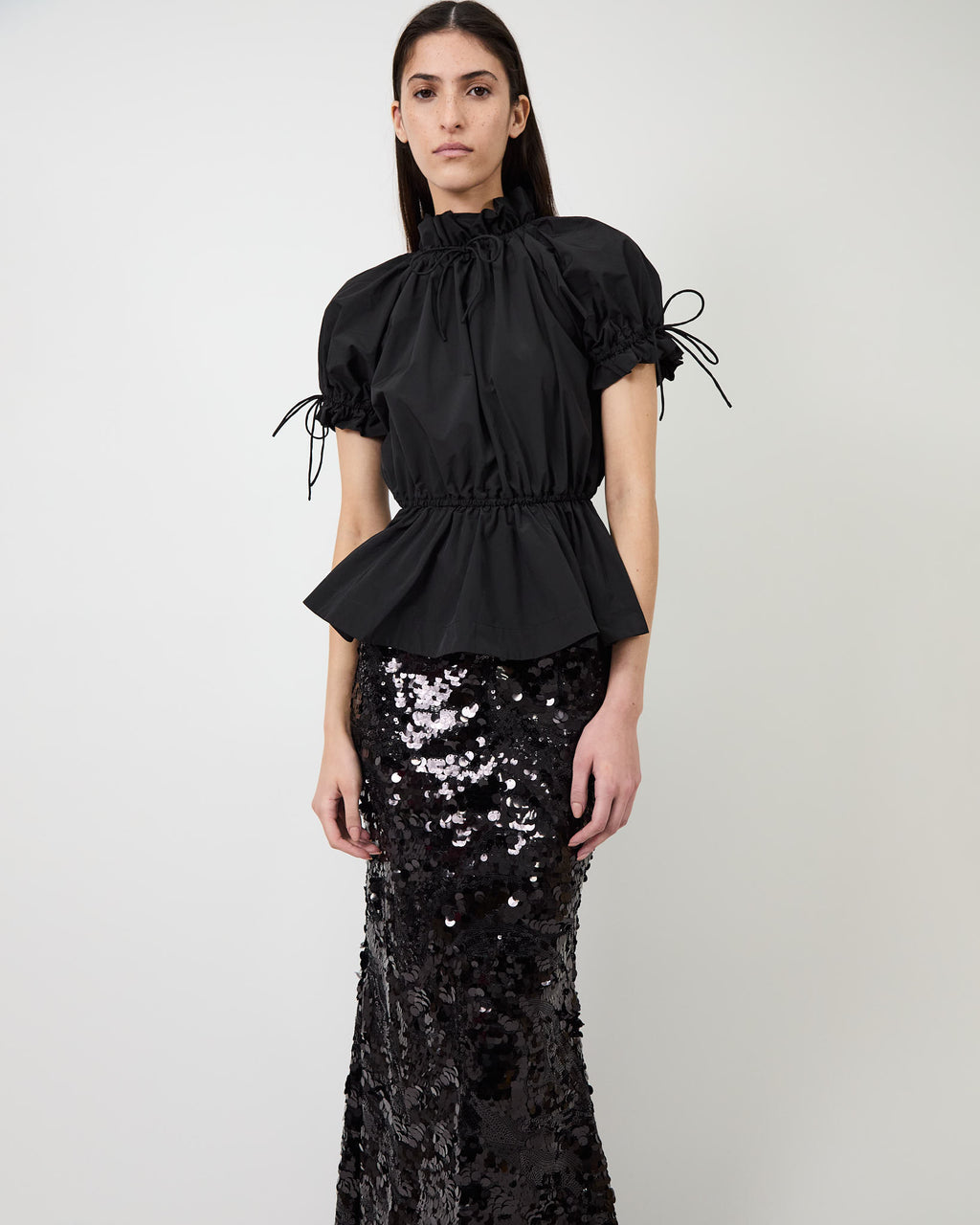 The Rosalina blouse in tech taffeta
