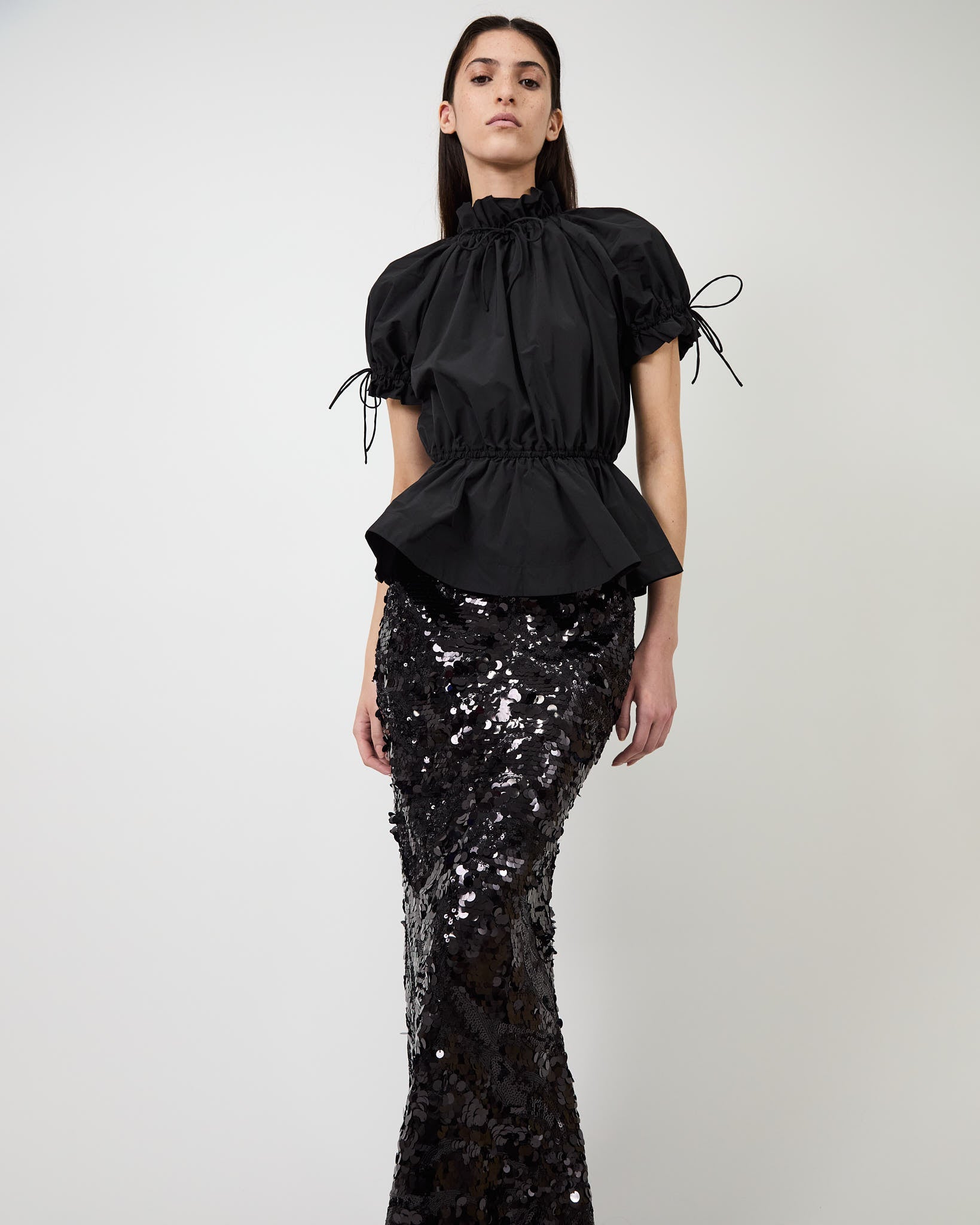 The Rosalina blouse in tech taffeta