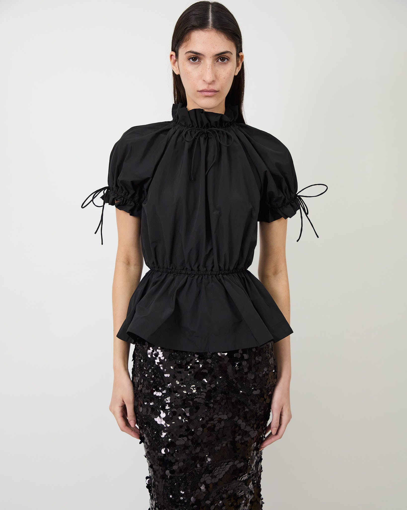 The Rosalina blouse in tech taffeta – Aknvas