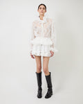 The Elisa jacket in cream lace