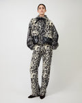 The Hesse jacket in faux leopard